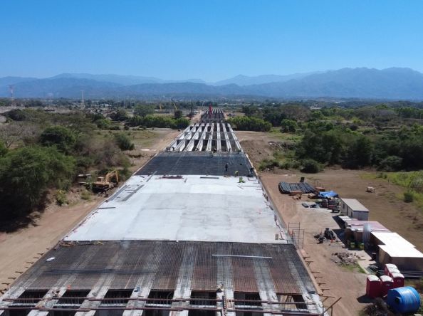 Avance de 70% Registra Construcción del Puente «Amado Nervo»; Unirá a Nayarit con Jalisco