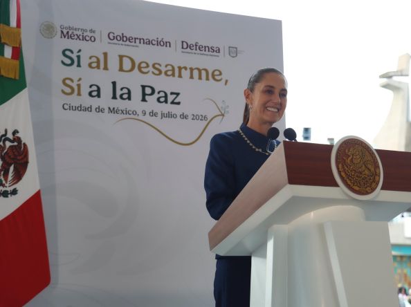 La Construcción de la paz Comienza en el Seno Familiar: Claudia Sheinbaum
