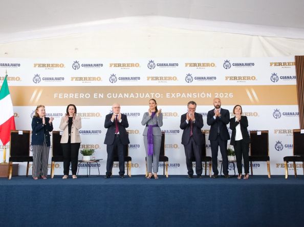 Anuncia Ferrero Nueva Inversión de 86 MDD en Guanajuato