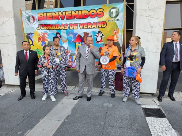 Cumplen las Jornadas de Verano Para Hijos de los Trabajadores del Poder Judicial CDMX, 26 Años de Vigencia