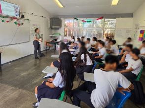 Guardia Nacional Imparte Pláticas Sobre Ciberseguridad y Prevención de Adicciones a Estudiantes en Chiapas