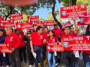 Confían Trabajadores del PJF en Recibir Aumento Salarial; Protestan y Marchan en CDMX